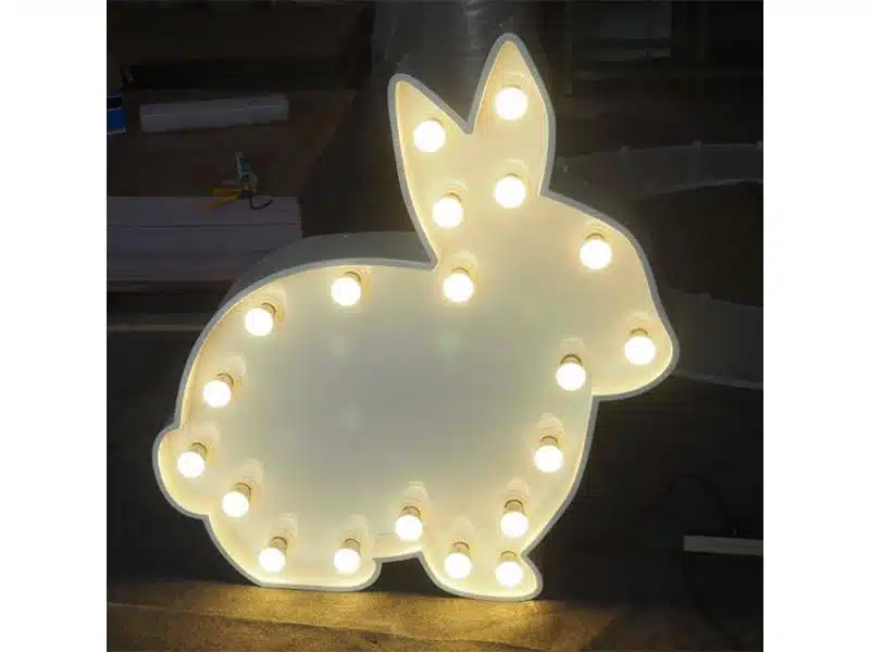 Réalisation Lapin lumineux InstantLed 1m