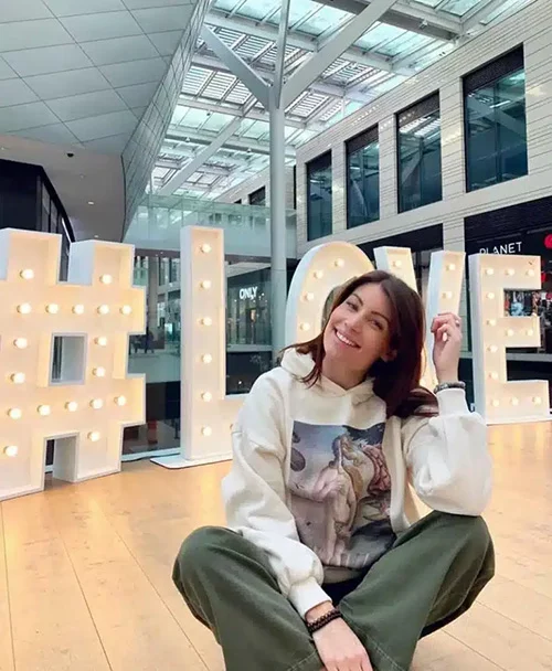 InstantLed – Location de lettres lumineuses en Belgique Lettres lumineuses LOVE InstantLed