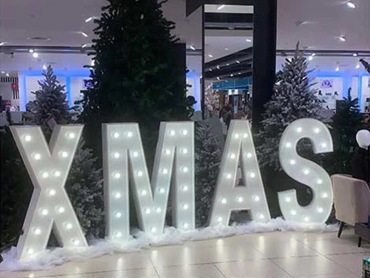 Lettres lumineuses XMAS InstantLed